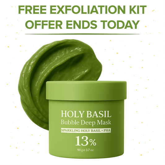 Holy Basil Bubble Mask